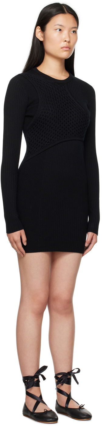 Mekko Feng Chen Wang Feng Chen Wang Layered Mini Dress Musta | FWF16KT12B, 1