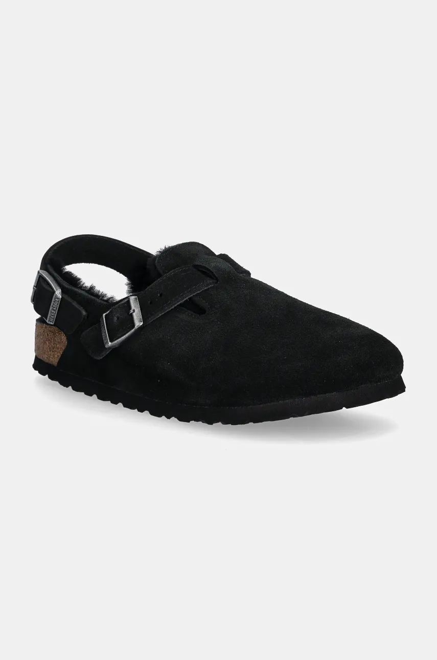 Tennarit ja kengät Birkenstock Tokio Suede Slippers Musta | 1028328, 0