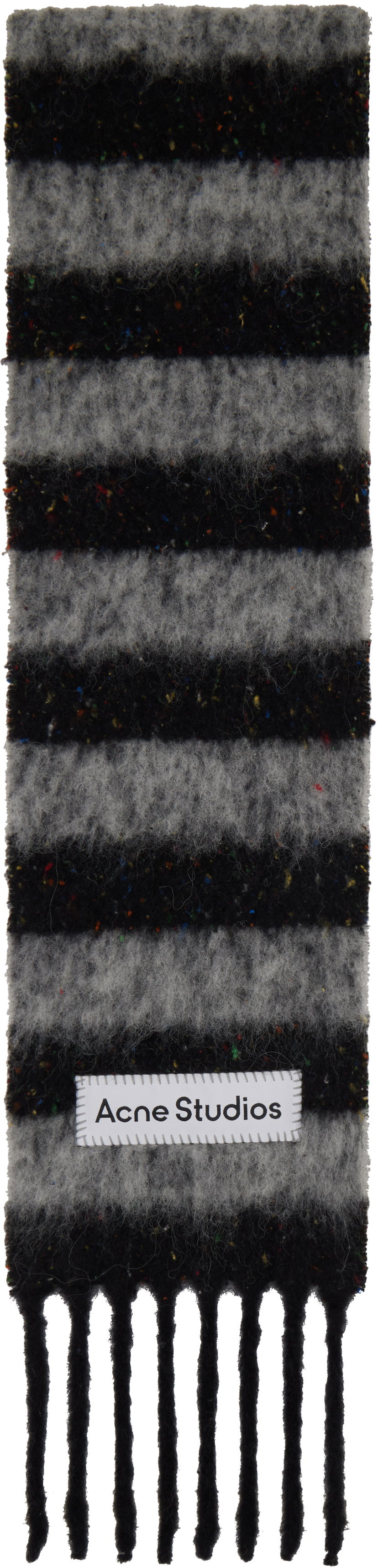 Huivi Acne Studios Acne Studios Narrow Stripe Alpaca Scarf Monivärinen | CA0358-