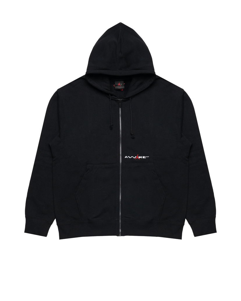 Huppari Jordan Awake NY Full Zip Fleece Hoodie Musta | IB7288-010
