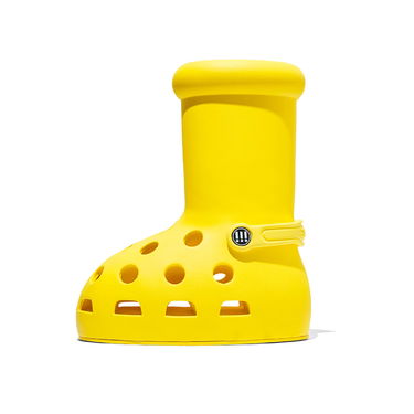 Tennarit ja kengät MSCHF Crocs x Big Red Boot "Yellow" Keltainen | MSCHF010-Y, 1