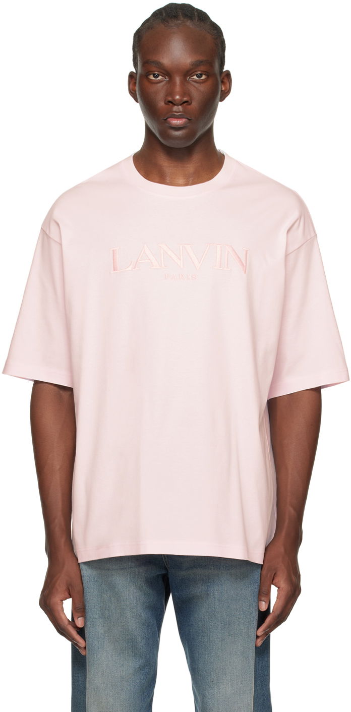 T-paita LANVIN Oversized T-Shirt Vaaleanpunainen | RM-TS0026-J208-P24