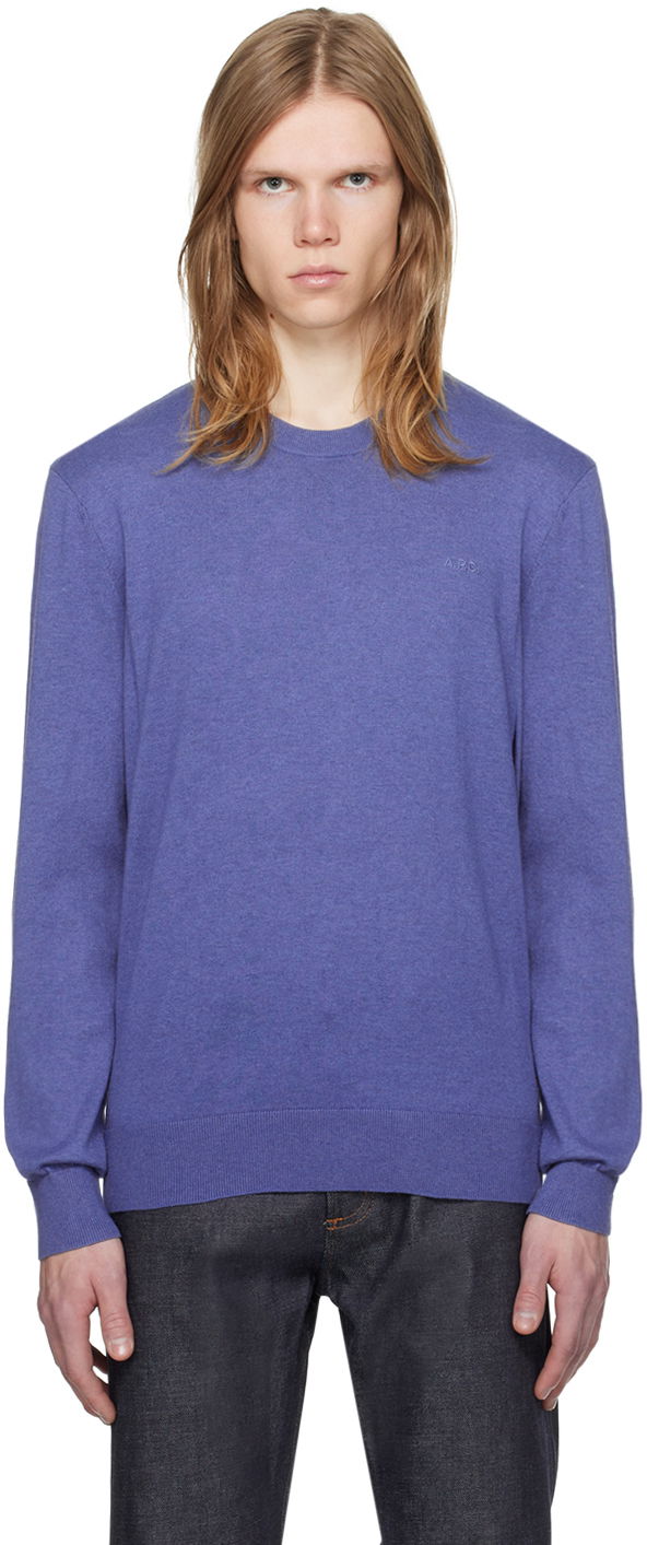 Villapaita A.P.C. Julio Sweater Tummansininen | COGCN-H23308, 0