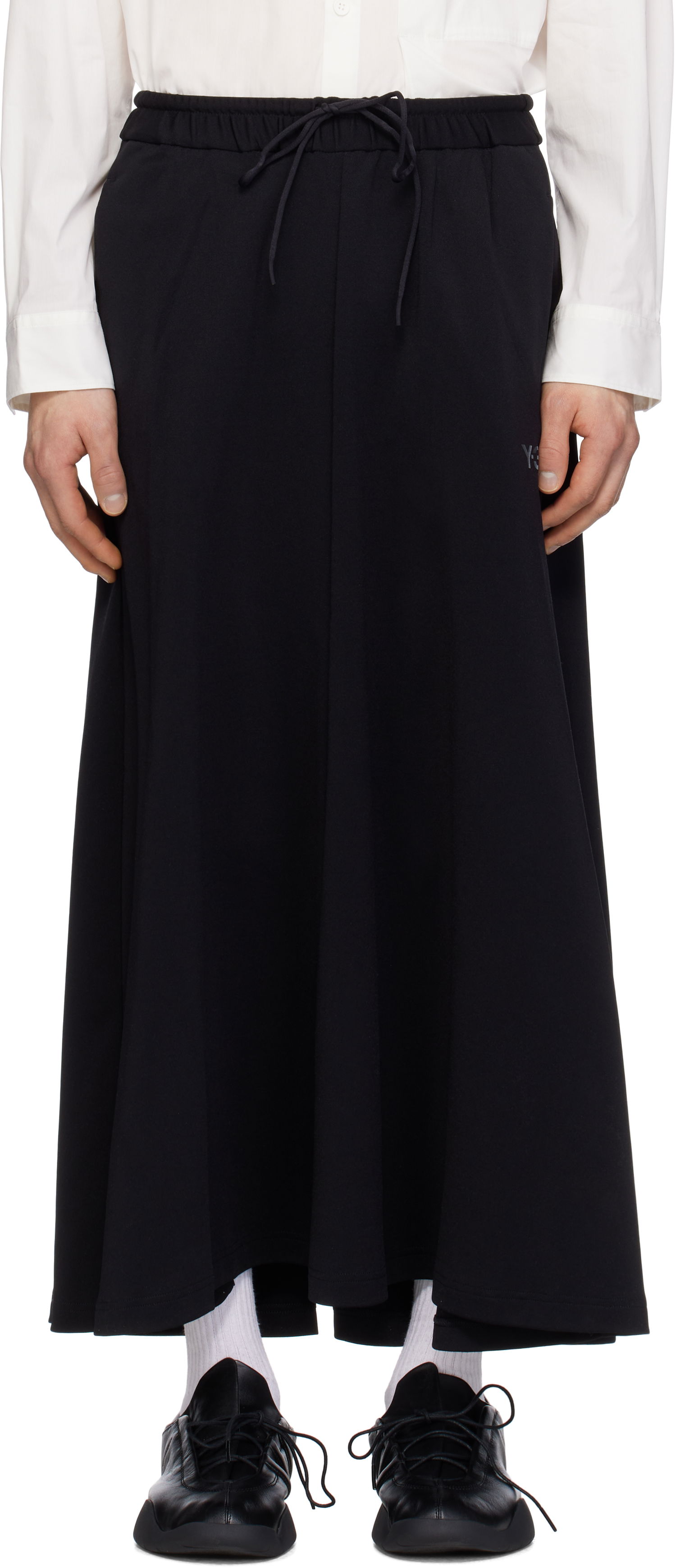 Hame Y-3 Y-3 Track Midi Skirt Musta | JN4985, 0