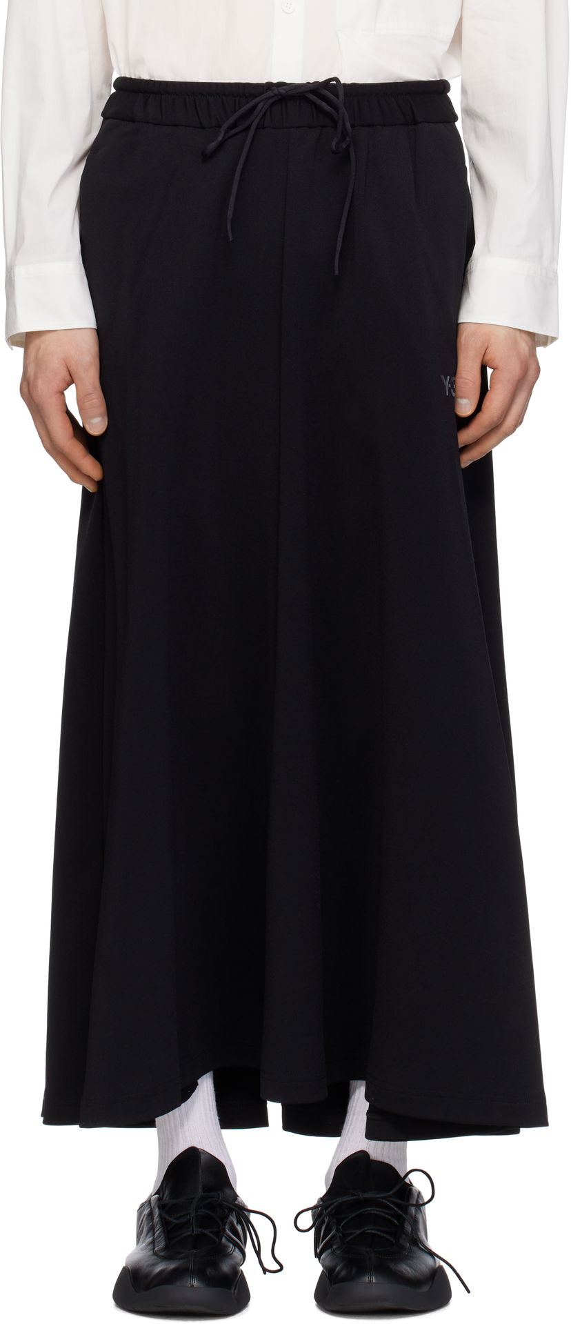 Hame Y-3 Y-3 Track Midi Skirt Musta | JN4985