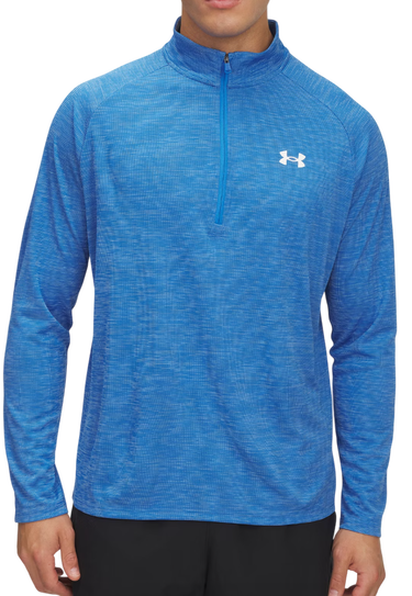 Huppari Under Armour UA Tech Textured 1/2 Zip Top Sininen | 1382797-402, 0