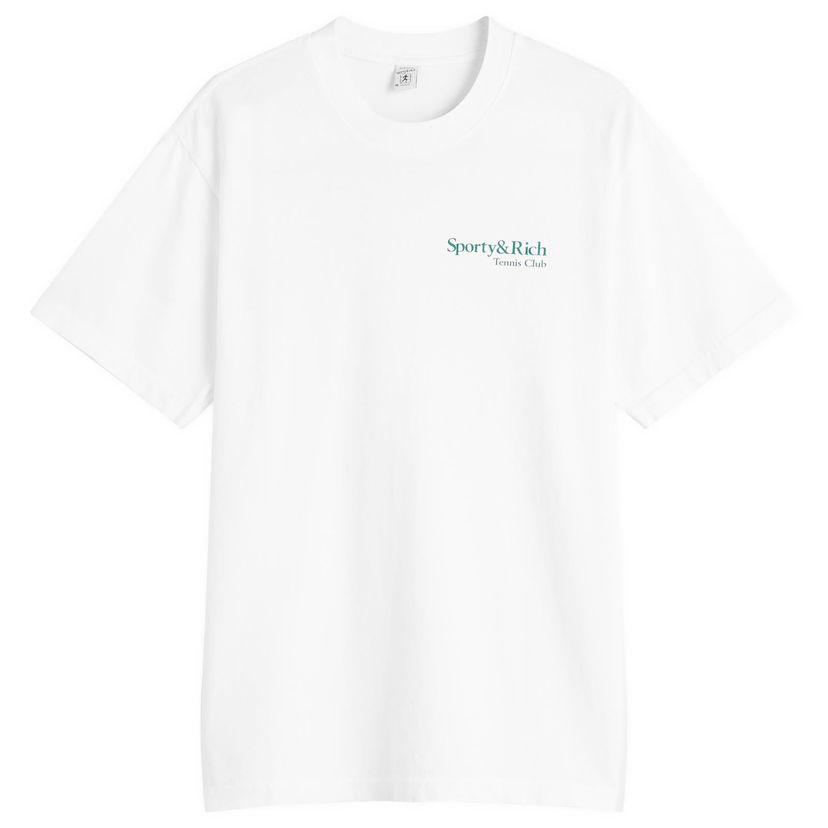 T-paita Sporty & Rich Play Tennis T-Shirt W Valkoinen | TO043621425WH01