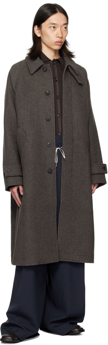 Housut Dries Van Noten Dries Van Noten Drawstring Trousers Tummansininen | 252-020915-2057, 3