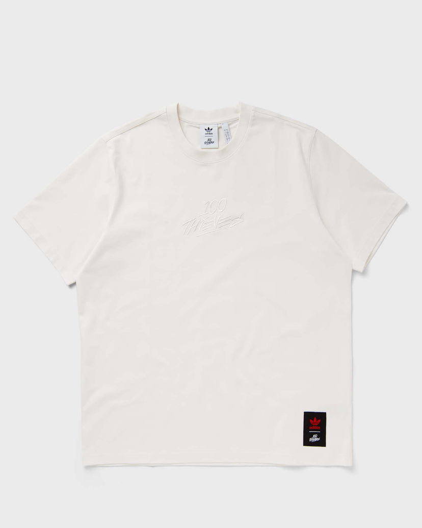 T-paita adidas Originals 100 x Thieves TEE Valkoinen | IW4593