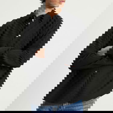 Paita OUR LEGACY Our Legacy Beyond Casual Liquid Poplin Shirt, Size 46 Musta | M4252BBC, 5