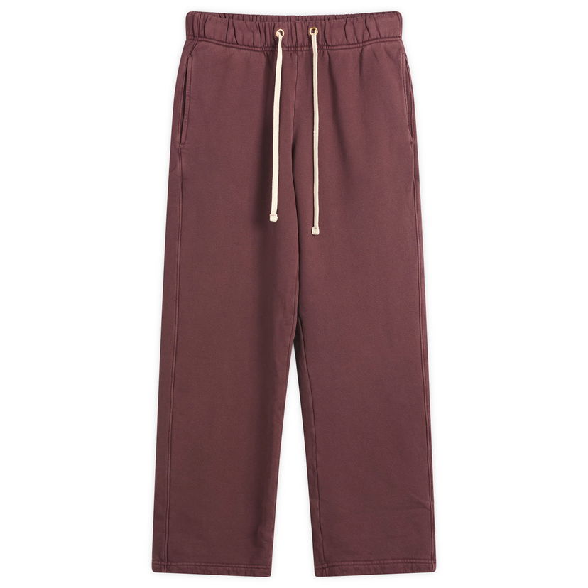 Verryttelyhousut LES TIEN Les Tien Heavyweight Classic Pant, Size Large Burgundia | CF-3044-PD-WRM