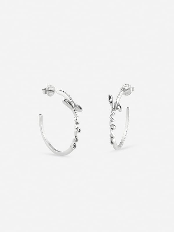 Korvakorut GUESS “Say My Name” Earrings Metallinen | JUBE03313JW, 0