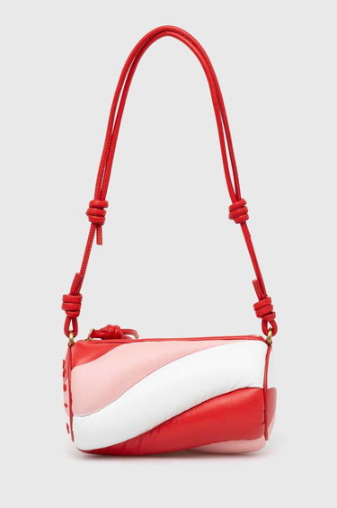 Käsilaukku Fiorucci Tricolor Mini Mella Leather Handbag Punainen | U01FPABA002LE04MU01, 1