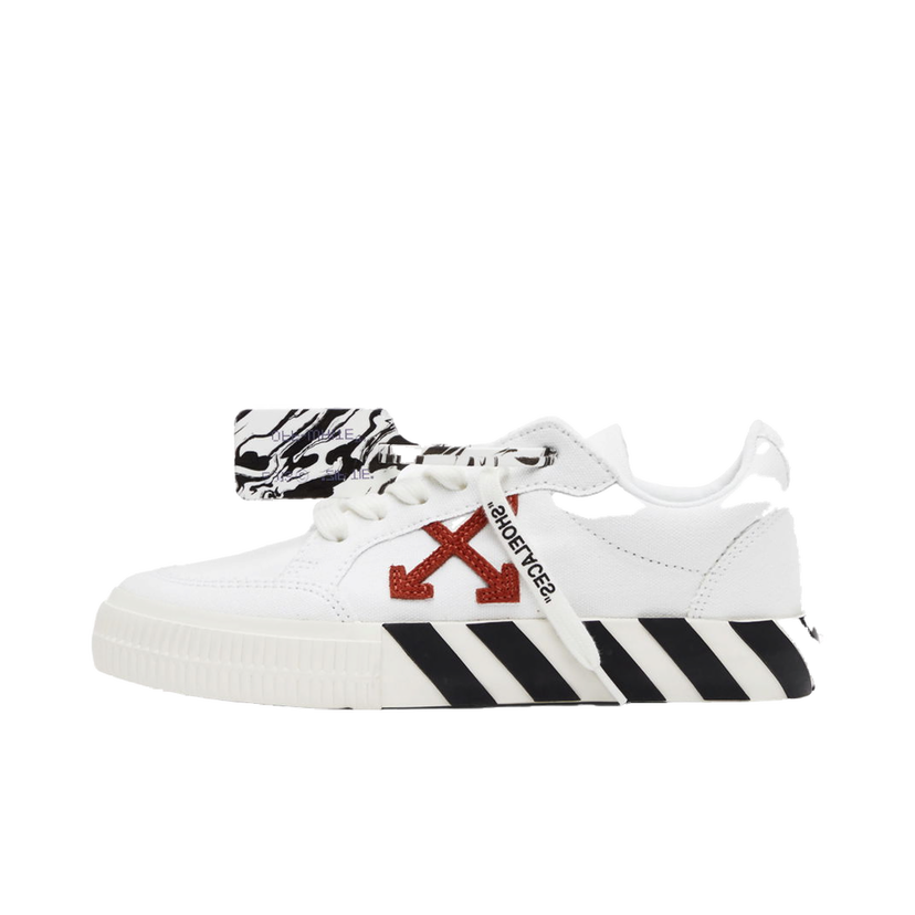 Tennarit ja kengät Off-White Canvas Vulcanized Sneakers Valkoinen | OMIA085R21FAB0020116