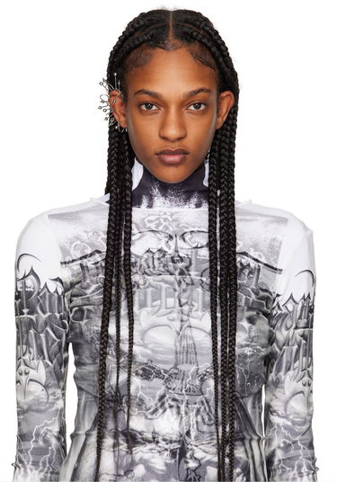 Korvakorut Jean Paul Gaultier Jean Paul Gaultier Multiple Spikes Single Ear Cuff Metallinen | 24/25-U-BO043-X053-91, 2