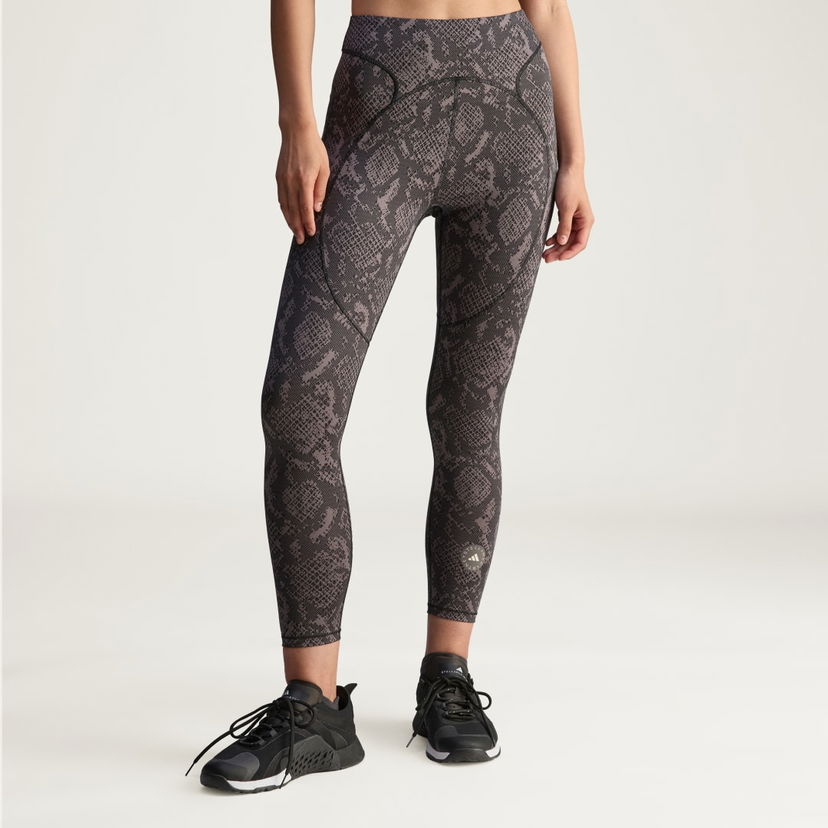 Leggingsit adidas Performance Stella McCartney Training 7/8 Leggings Printed Musta | JM8457