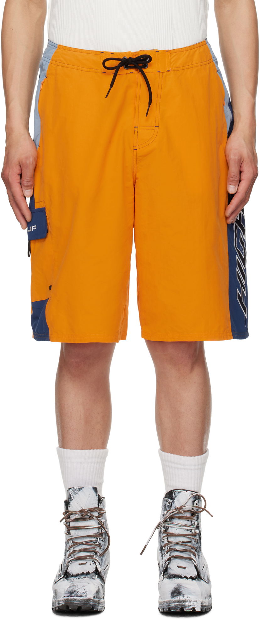 Shortsit Martine Rose Martine Rose Board Swim Shorts Oranssi | 846WP09205