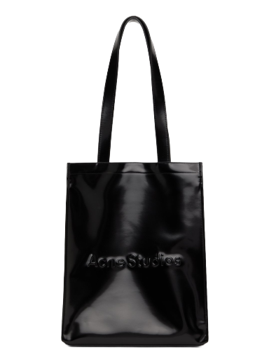 Kangaskassi Acne Studios Logo Shoulder Tote Bag Musta | C10178-