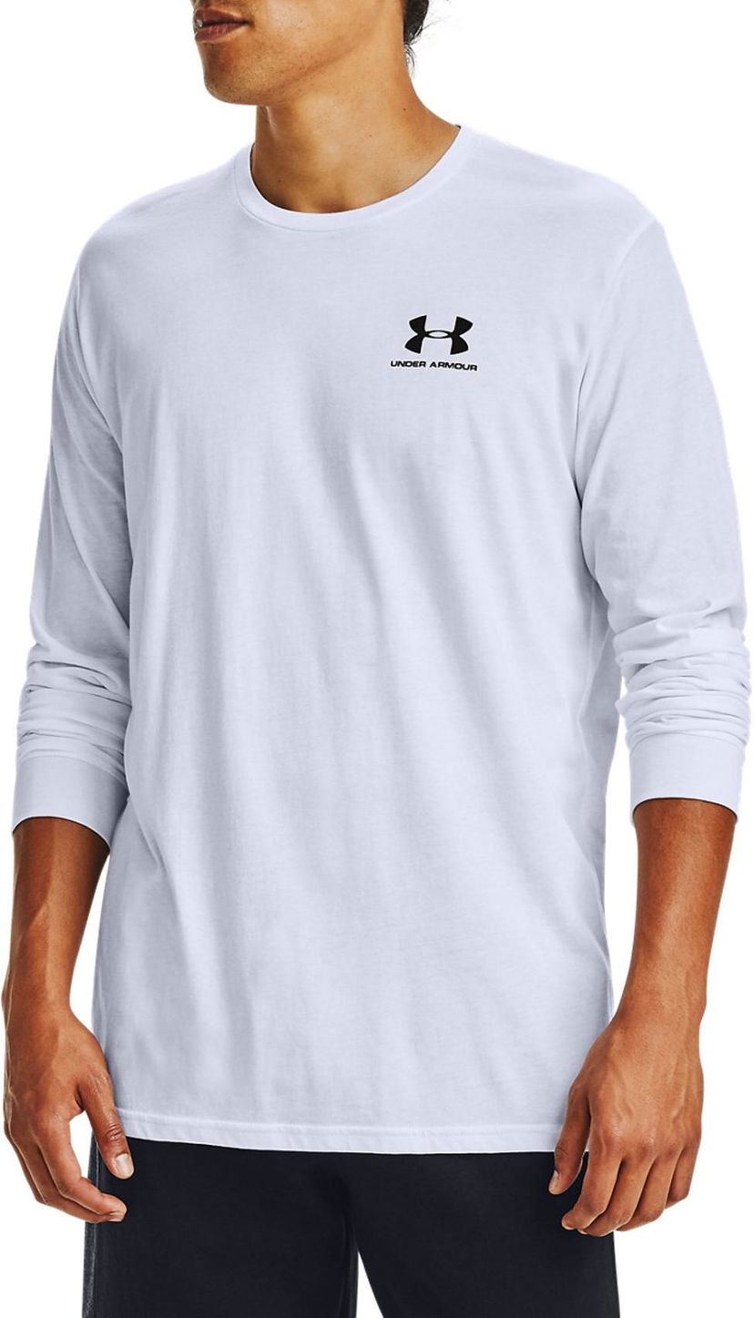 T-paita Under Armour UA SPORTSTYLE LEFT CHEST LS Harmaa | 1329585-100
