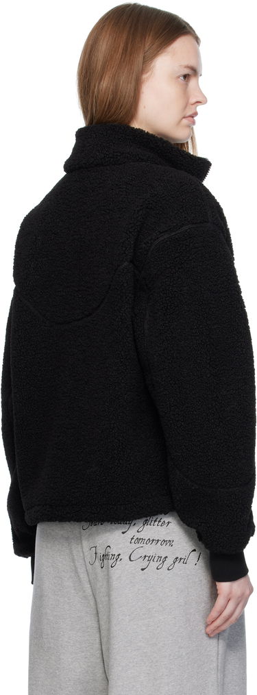Takki Dime Dime Polar Fleece Sherpa Zip Jacket Musta | DIMEFA258BLK, 2