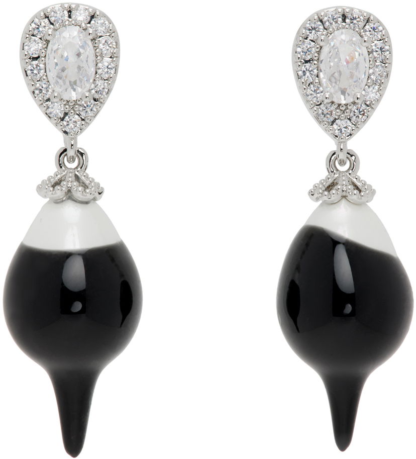 Korvakorut Ottolinger Ottolinger Pearl Drop Earrings Musta | 2501010