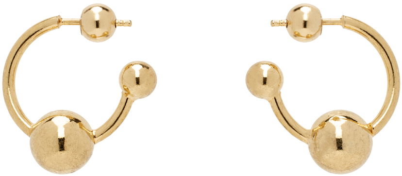 Korvakorut Jean Paul Gaultier Jean Paul Gaultier Ball Piercing Earrings Keltainen | 24/25-U-BO036-X053-92