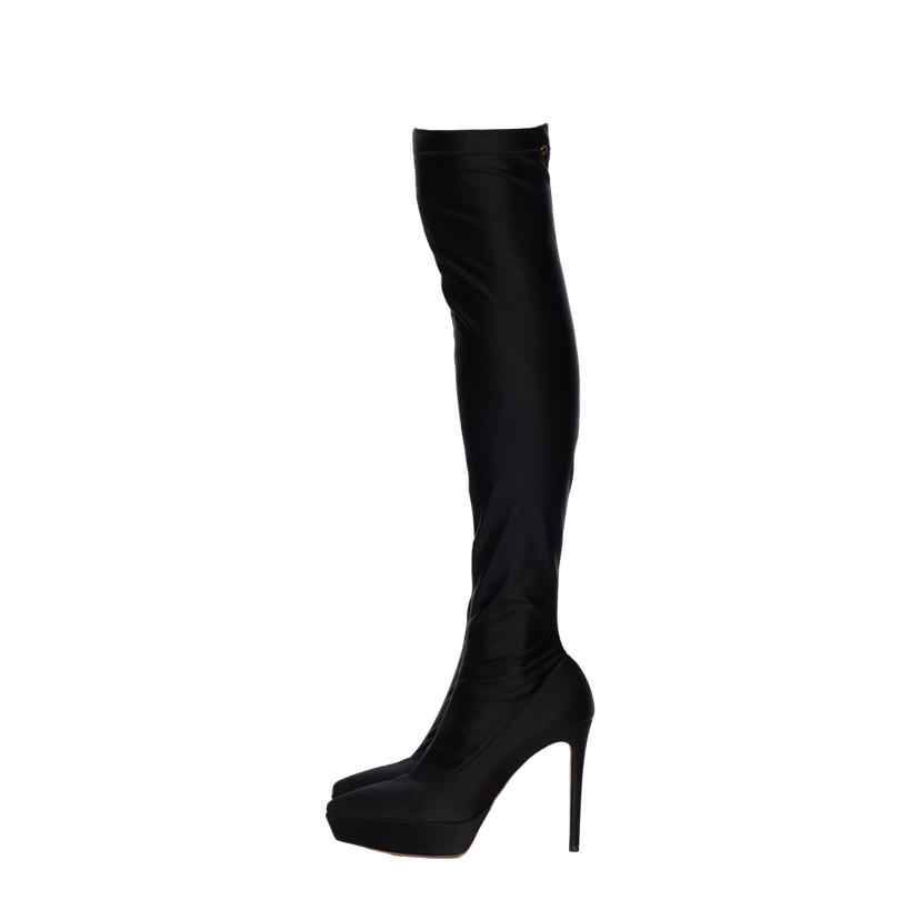 Tennarit ja kengät Gianvito Rossi Platform Over-The-Knee Boots Musta | G80236.85RIC.CUP