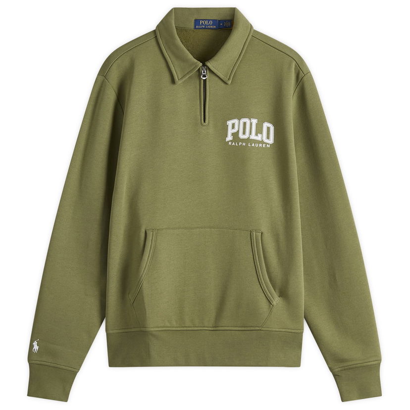 Huppari Polo by Ralph Lauren Polo Ralph Lauren Arch Applique Half Zip Sweatshirt Vihreä | 710967732003