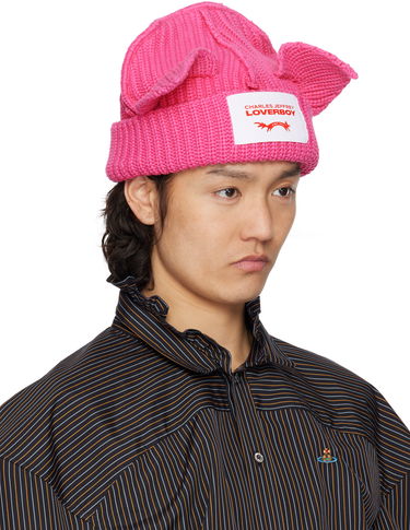 Pipo Charles Jeffrey Loverboy Charles Jeffrey LOVERBOY Chunky Ears Beanie Vaaleanpunainen | 54130305, 1