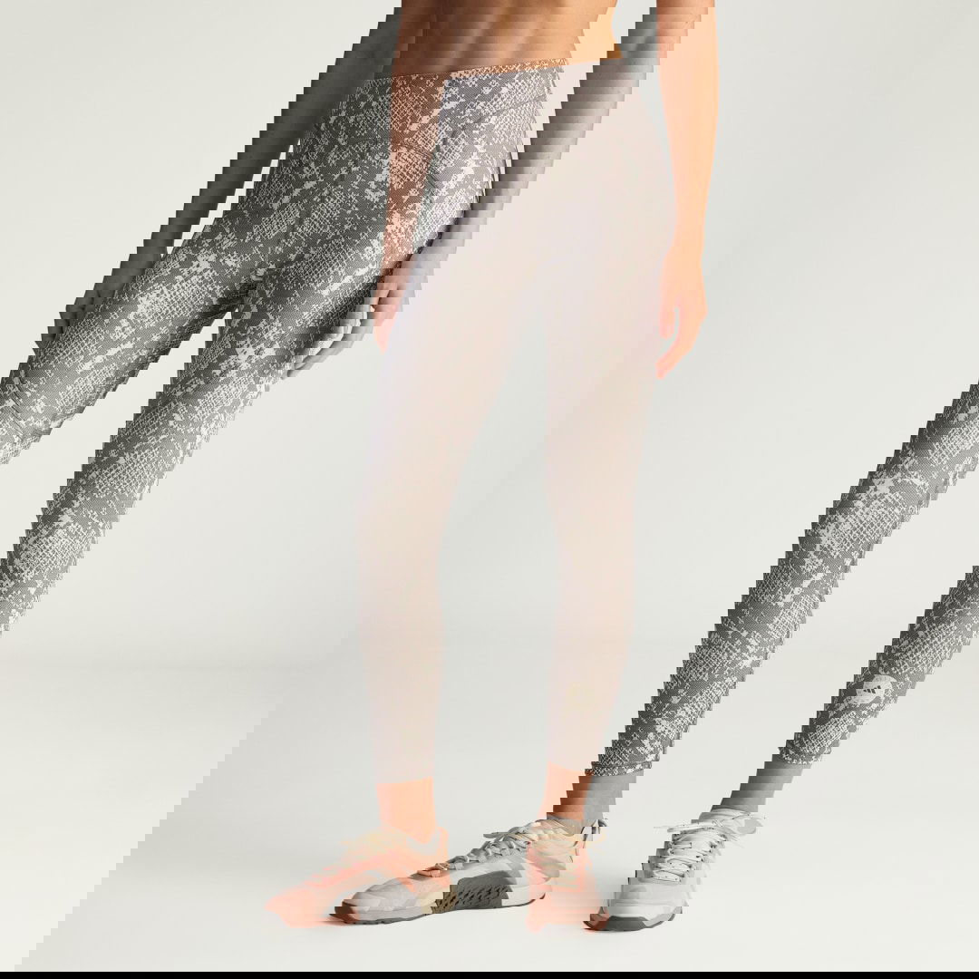 Leggingsit adidas Performance Stella McCartney Training 7/8 Snake Print Leggings Harmaa | JW4556, 0