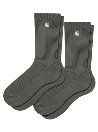 Sukat Carhartt WIP Madison Pack Socks Harmaa | I030923_1S3_XX