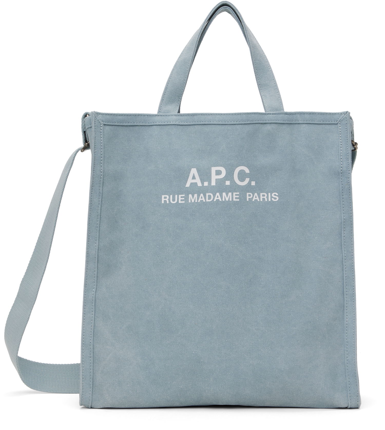 Kangaskassi A.P.C. Shopping Tote Bag Sininen | COHGV-H61318, 0