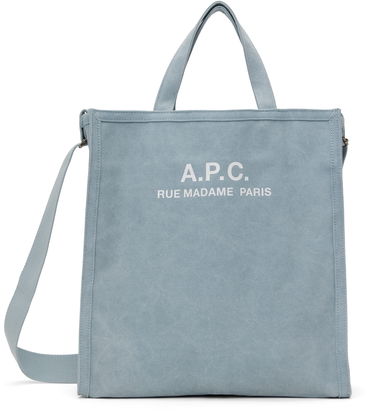 Kangaskassi A.P.C. Shopping Tote Bag Sininen | COHGV-H61318, 0