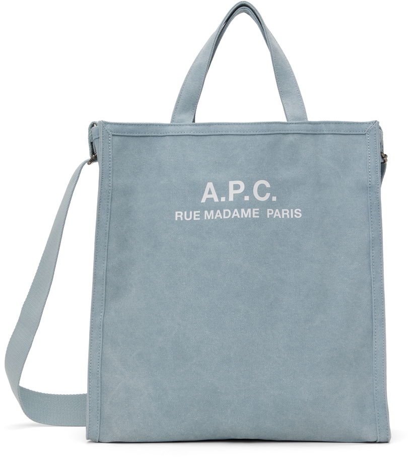 Kangaskassi A.P.C. Shopping Tote Bag Sininen | COHGV-H61318