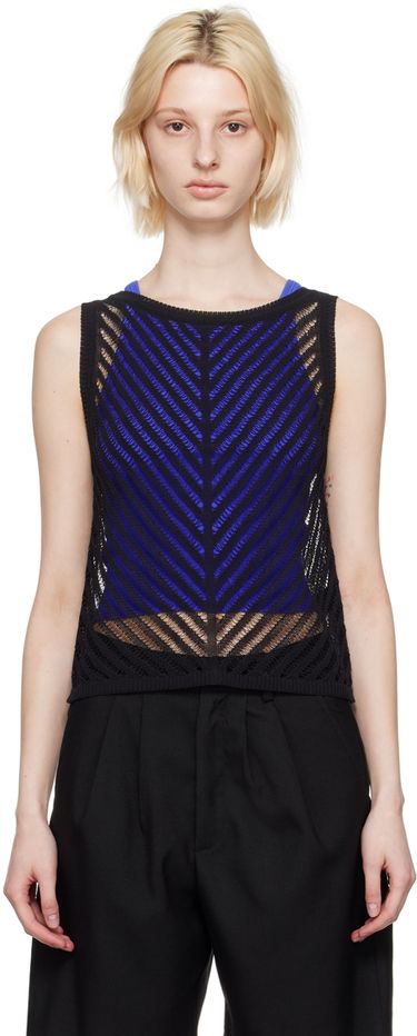 Tankkitoppi rag & bone rag & bone Melissa Knit Tank Top Musta | WAS23P016UM16, 0