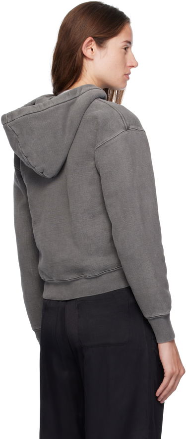 Huppari OUR LEGACY Our Legacy Mischief Zip-Up Hoodie Harmaa | W4256MW, 2