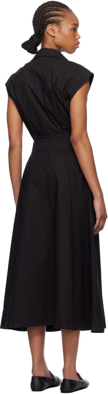 Mekko A.P.C. A.P.C. Athena Midi Dress Musta | COEVD-F35149, 2