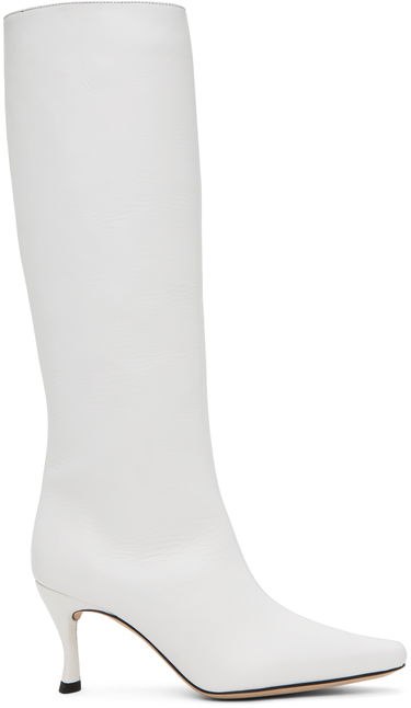 Vaatteet BY FAR BY FAR Stevie 42 Knee-High Boots Valkoinen | 23PFSVIWHNAP, 0