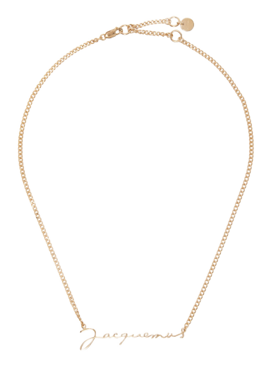 Kaulakoru Jacquemus Le Papier 'La Chaine ' Necklace Beige | 22H223JW333-5845