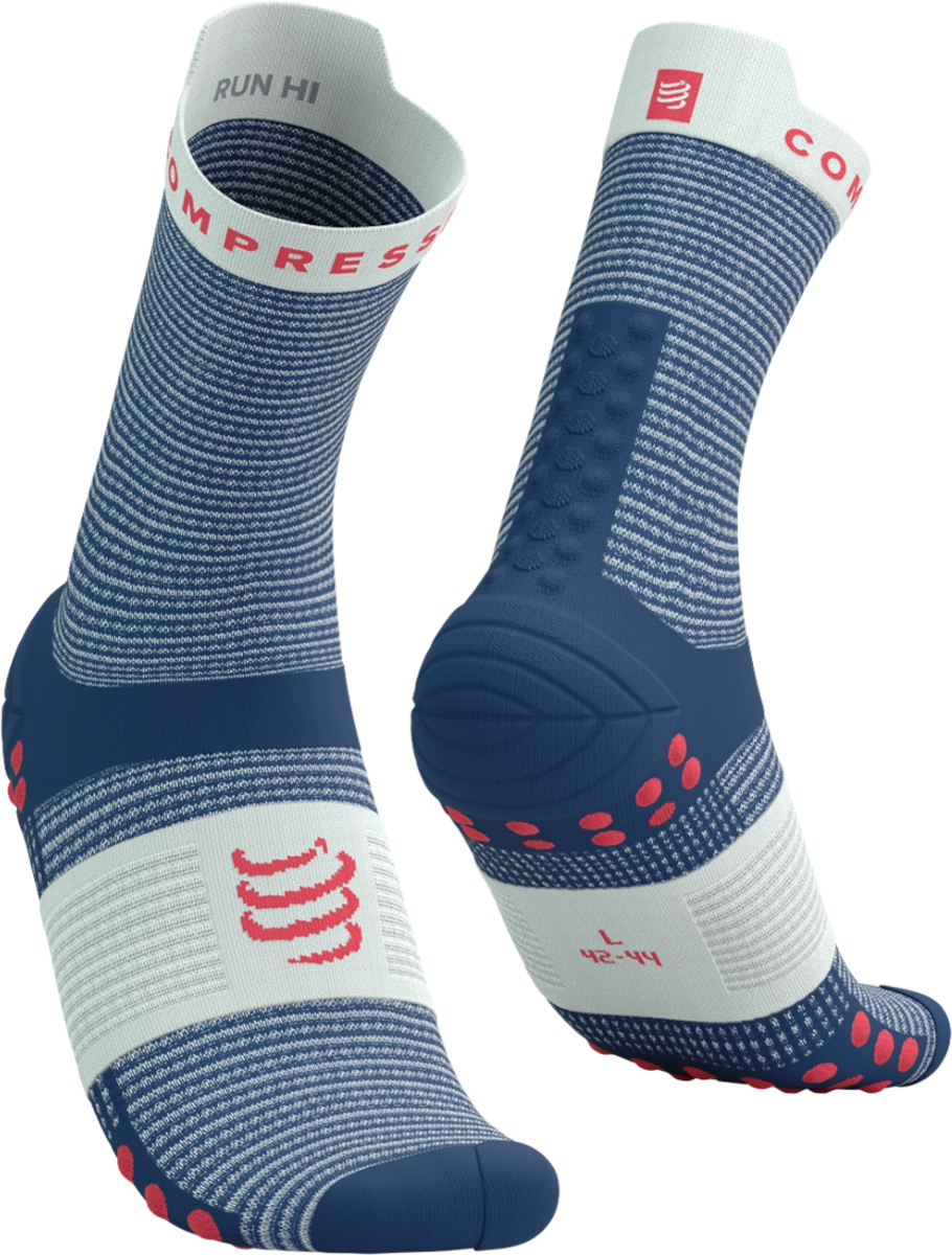 Sukat Compressport Compressport Pro Racing Socks V4.0 Run High Sininen | xu00046b513, 0