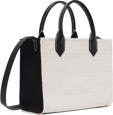 Kangaskassi Balmain Balmain B-Army Small Raffia Tote Musta | EN0FE900TCRB, 2