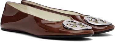 Vaatteet Tory Burch Tory Burch Reva Ballerina Flats Ruskea | 173536-200, 3
