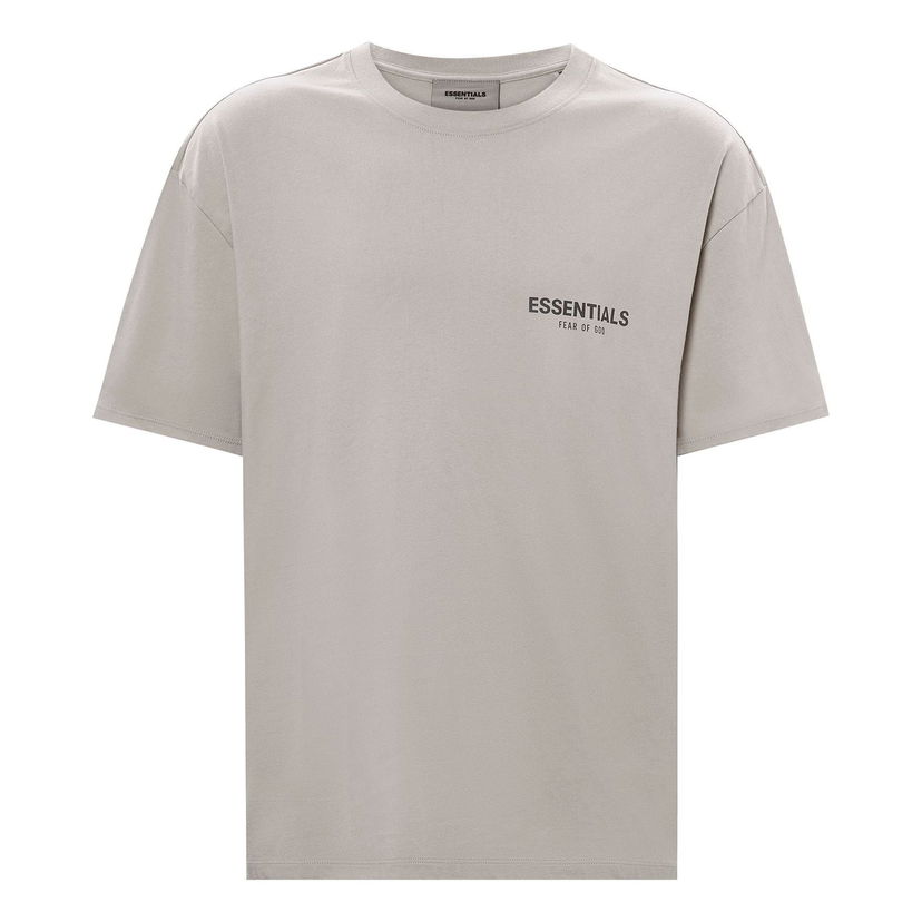 T-paita Fear of God Essentials Short Sleeve Tee Harmaa | FOG-FW21-225