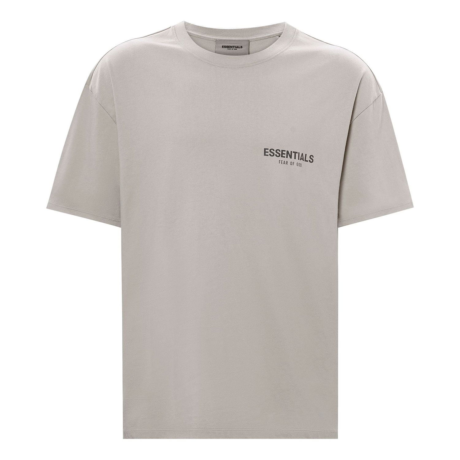 T-paita Fear of God Essentials Short Sleeve Tee Harmaa | FOG-FW21-225, 0