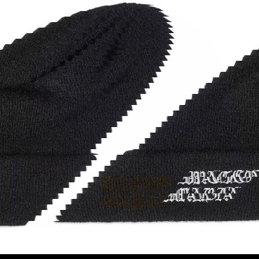 Pipo WACKO MARIA Mohair Knitted Watch Beanie Musta | 23FW-WMA-CP03-BLK, 0