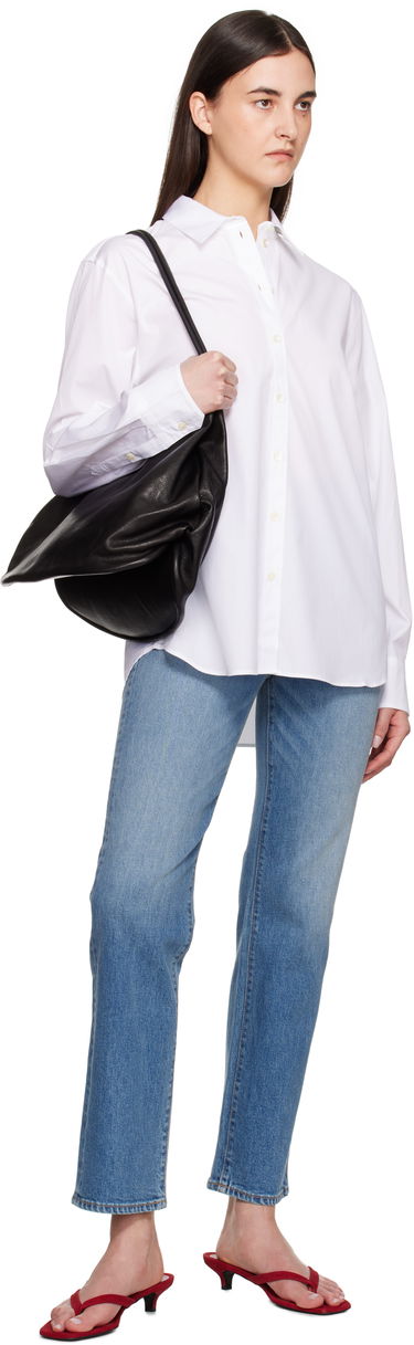 Paita Anine Bing Anine Bing Essie Button-Down Shirt Valkoinen | A-07-11028-WTI26, 3