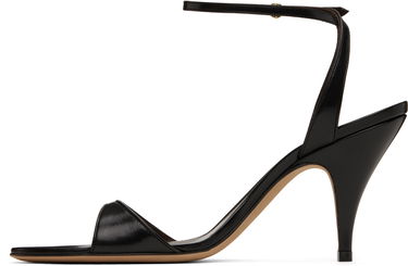 Asusteet The Row The Row Vika Ankle Strap Heeled Sandals Musta | F1584-SL1, 2