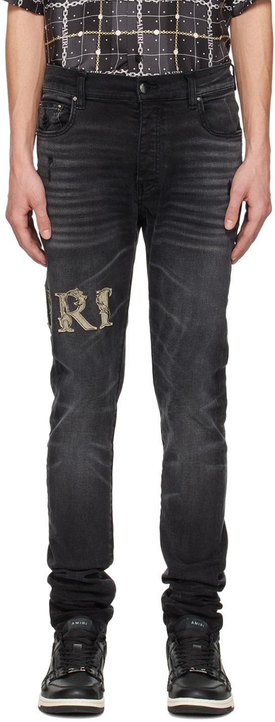 Jeans AMIRI AMIRI Baroque Jeans Musta | AMDNSY1026