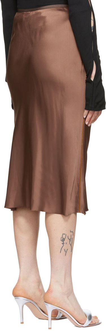 Hame Helmut Lang Helmut Lang Slip Midi Skirt Ruskea | M04HW304, 2