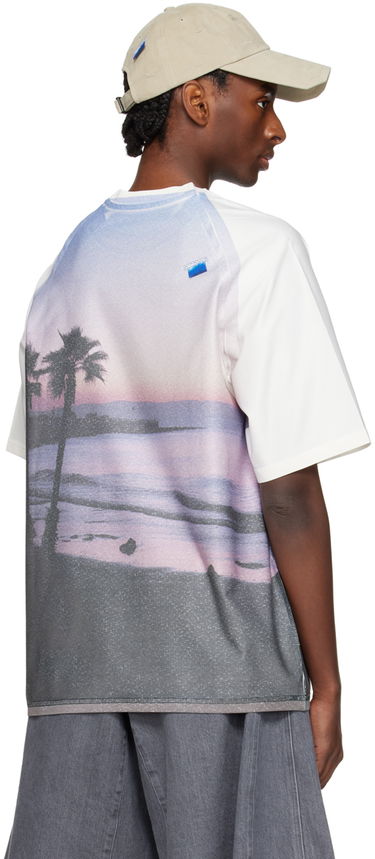 T-paita ADER ERROR Palm Tree Graphic T-Shirt Valkoinen | BN01SSTS0106PP, 2